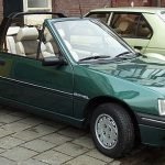 La Peugeot 205 cabriolet