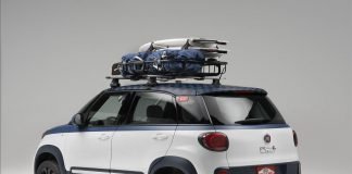 La Fiat 500L dedicata ai surfisti