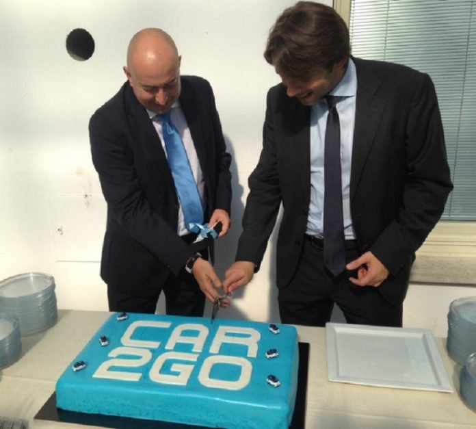 Torta speciale per il compleanno di Car2go