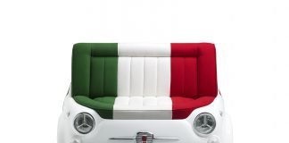 Fiat 500 Design Collection Sofa
