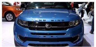 Copia cinese del Range Rover Evoque