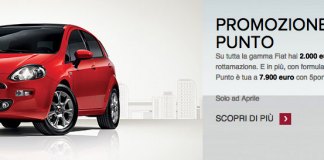 sconti auto Fiat aprile 2015