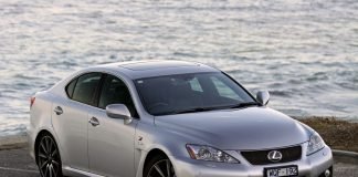 Scheda tecnica della Lexus IS F