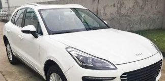 Zotye SR8, foto Twitter