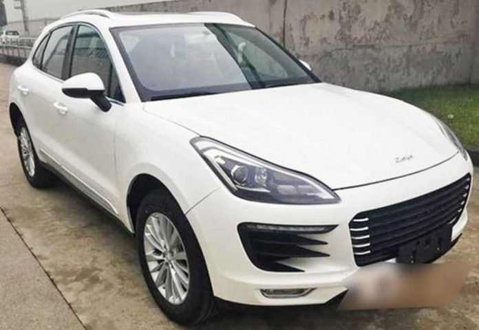 Zotye SR8, foto Twitter
