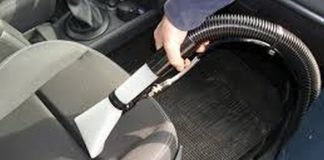 pulizia sedili auto