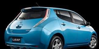 auto elettrica all'aeroporto di Fiumicino