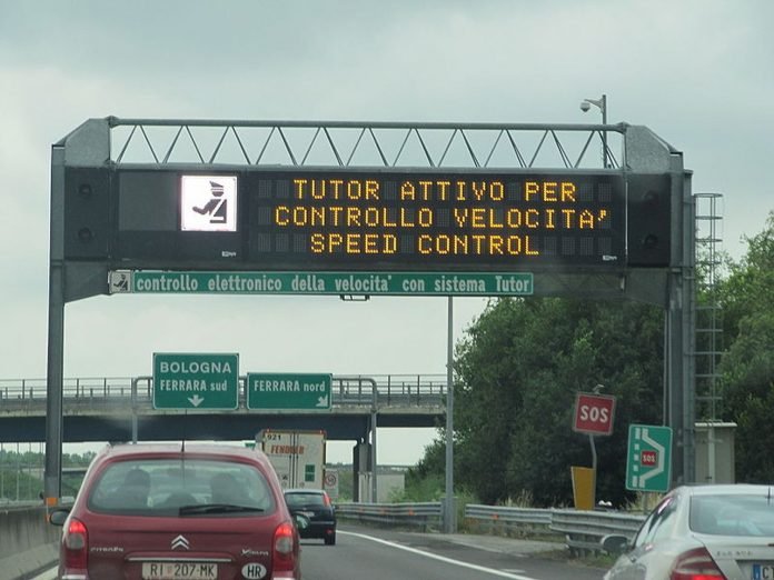 via i tutor dalle autostrade
