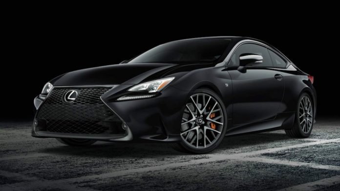 Lexus RC F Sport Black Edition 2018 Lexus RC F Sport Black Edition 2018