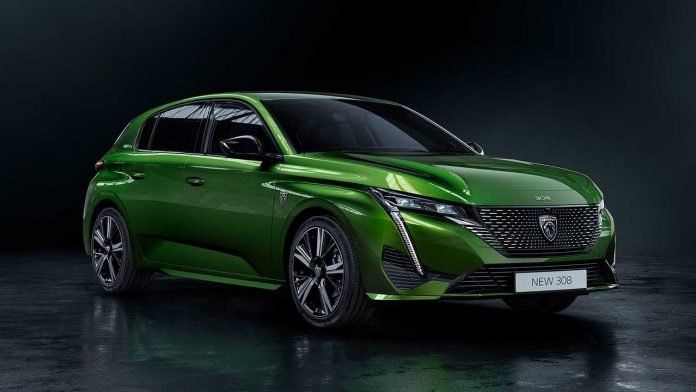 Peugeot 308 elettrica