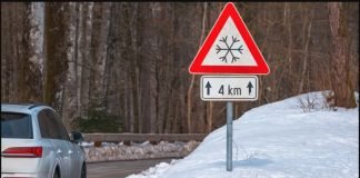 neve ghiaccio cartelli