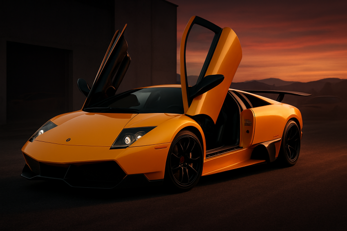 Lambo Murciélago SV, a boro del V12 old school Lambo Murciélago SV, a boro del V12 old school