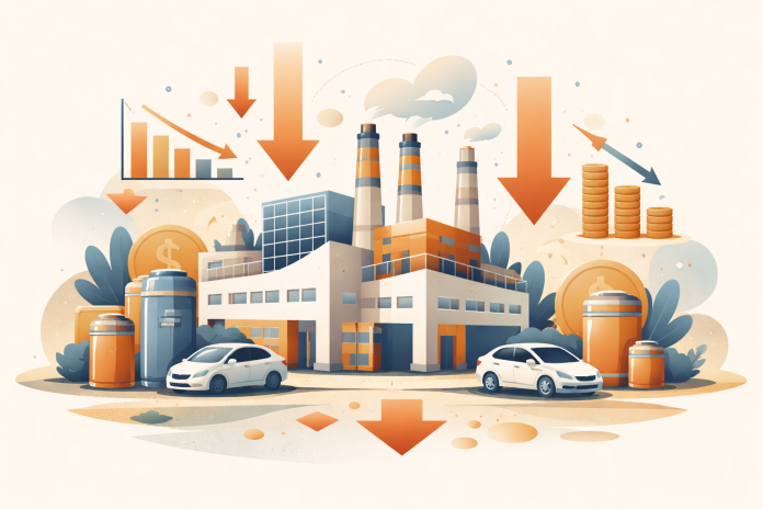 Gigafactory, vendite e profitti sono in picchiata Gigafactory, vendite e profitti sono in picchiata