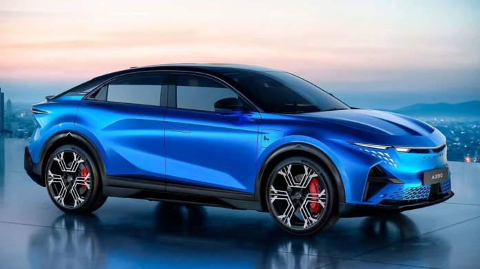 Alpine A390, fastback a ioni di litio a zero emissioni