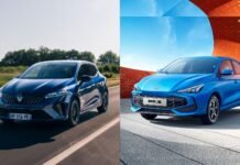 Renault Clio full hybrid contro MG3 Hybrid+